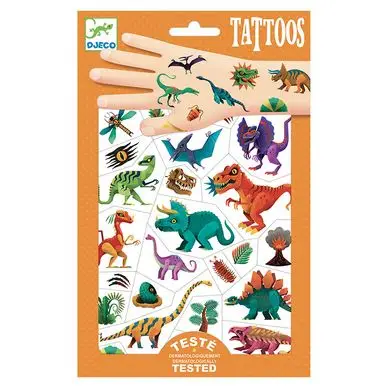 Offre Du Jour Tatouage Dino club - Djeco