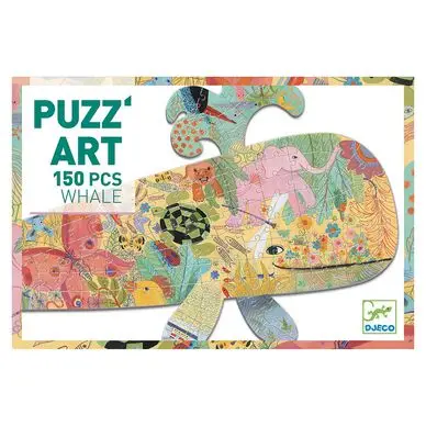 Commander Vite Puzzle Whale 150 pièces - Djeco