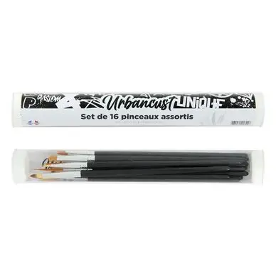 Nouvel Arrivage Pinceaux assortis pour détails Set de 16 pcs - Urbancust