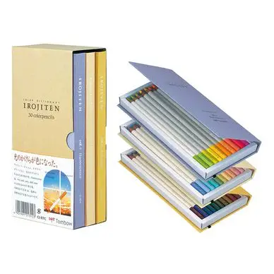 Promotion Saisonnière Crayon de couleur Irojiten set Seascape 30 pcs - Tombow