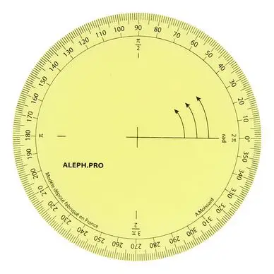Affaire À Saisir Rapporteur de géométrie souple jaune 110 mm - Wonday