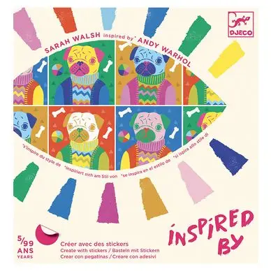 Livraison Express Créer avec des stickers Inspired by Totally Pop - Djeco