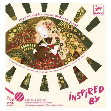 Certifié Cartes à gratter Inspired by Golden Muses - Djeco