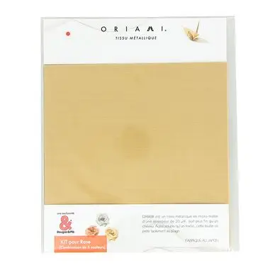 Nouveauté Origami en métal Kit Rose 5 feuilles - Oriami