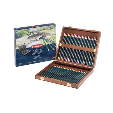Nouvel Arrivage Crayon de couleur Artists Boîte métal 48 pcs - Derwent