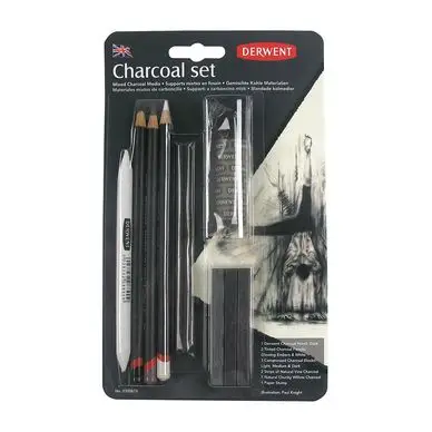 Nouveauté Crayon fusain Charcoal 10 pcs - Derwent