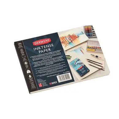 Dernière Chance Bloc de papier 100 % Coton Inktense 300 g/m² 20 Feuilles - Derwent