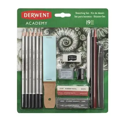 Achetez Aujourd'hui Set de dessin Academy 19 pcs - Derwent