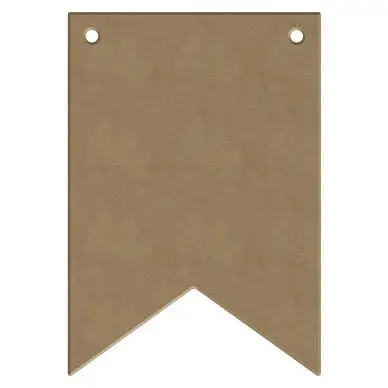 Bon Plan Support en médium Fanion Rectangle - Aladine