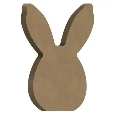 Retour Gratuit Support en médium Lapin Œuf 6,9 x 11 cm - Aladine
