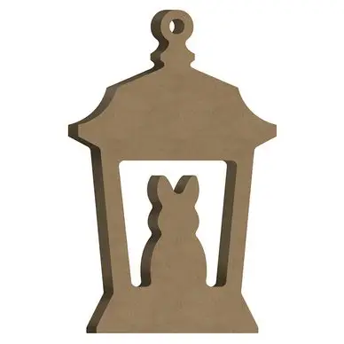 Support en médium Lanterne 11 x 18 cm - Aladine Meilleure Vente
