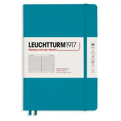 Vente Directe Carnet de notes page Lignée A5 Couverture rigide Smooth Colours - Leuchtturm1917