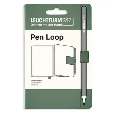 Attache stylo pour carnet Pen Loop Olive - Leuchtturm1917 Meilleure Vente