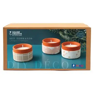 Kit de modelage Home Deco Bougies - Graine Créative Offre Exclusive