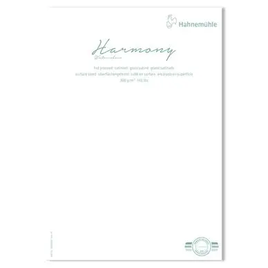 Retour Gratuit Papier aquarelle grain satiné Harmony 300 g/m² - Hahnemühle