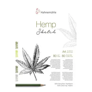Promotion Bloc papier Hemp Sketch 80 g/m² 80F - Hahnemühle