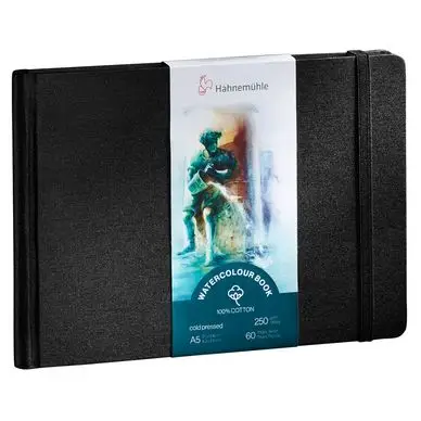 Carnet aquarelle Watercolour Book 250 g/m² 60 pages Paysage - Hahnemühle Dernier Modèle