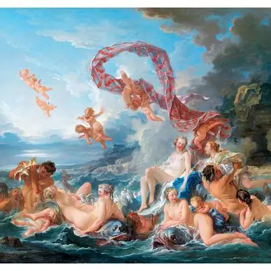 Broderie Diamant 40 x 50 cm Le Triomphe de Vénus - François Boucher - Figured'Art Promotion Saisonnière