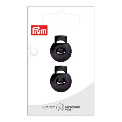 Nouveauté Stop Cordon 20 mm Noir 2pcs - Prym