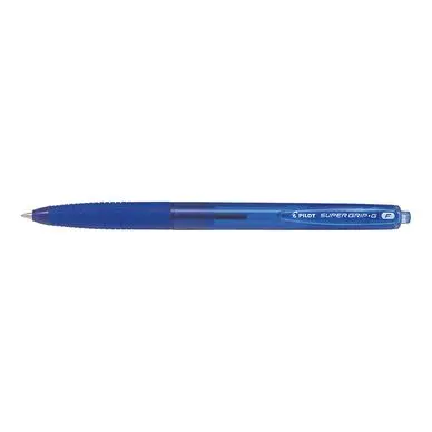 Acheter En Ligne Stylo bille Super Grip G Rétractable Pointe fine Bleu - Pilot