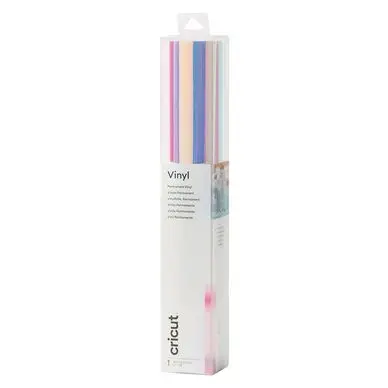 Feuille Vinyle permanent holographique Opale 30.5 x 122 cm - Cricut Soldes