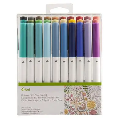 Prix Choc Stylos Premium Pointe fine Joy 0.4 mm 30 pcs - Cricut
