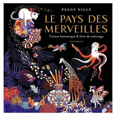 Livre de coloriage Le pays des merveilles - Marabout Prix Choc