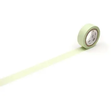 Prix Choc Masking Tape 7 m x 15 mm Uni Pastel Vert clair - Masking Tape mt