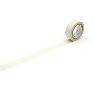 Jusqu'à Épuisement Des Stocks Masking Tape 7 m x 15 mm Uni Pastel Écru - Masking Tape mt