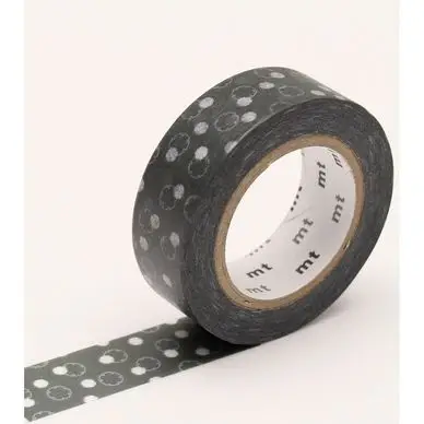 Masking Tape 7 m x 15 mm Fleur de Coton Taupe - Masking Tape mt Remise
