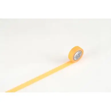 Offre Du Jour Masking Tape 7 m x 15 mm Uni Orange Fluo - Masking Tape mt