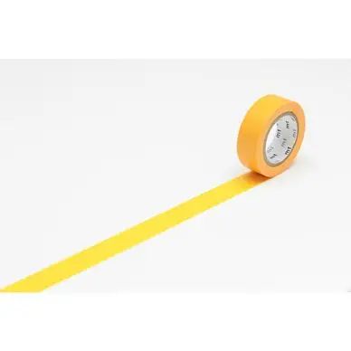 Masking Tape 7 m x 15 mm Uni Jaune Orangé Himawari - Masking Tape mt Offre Exclusive