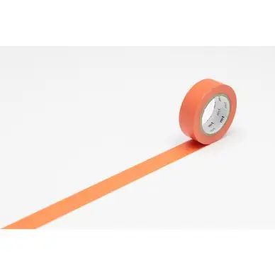 Masking Tape 7 m x 15 mm Vermillon Ninjin - Masking Tape mt Prix Cassé