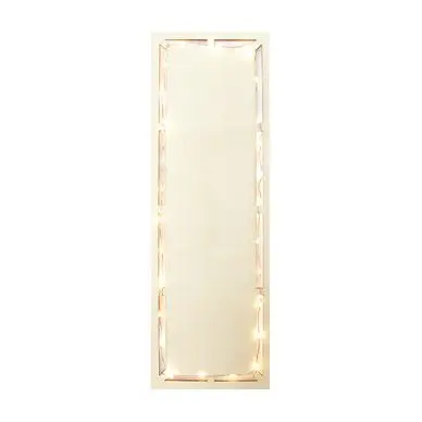 Soldes Plat à Gâteau Rectangle Lumineux en bois 13 x 40 cm Led - ScrapCooking
