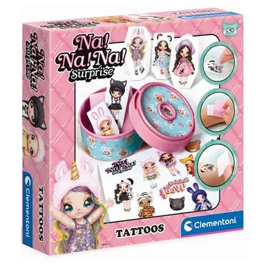 Livraison Express Coffret création de Tatouages - Clementoni