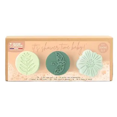 Savon à fabriquer Kit Shower Time Nature - Graine Créative Nouveauté