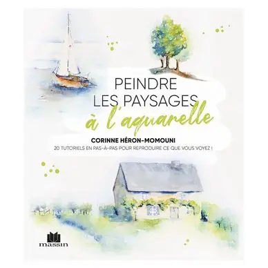 Livre Peindre les paysages à l'aquarelle - Marie Claire Meilleure Vente