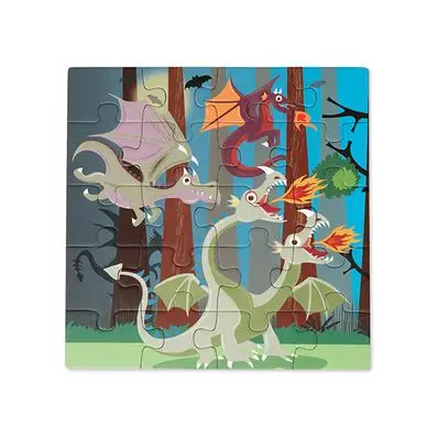 Livre de Puzzle magnétique Dragon - Scratch Paiement Sécurisé