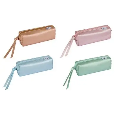 Trousse 1 compartiment 19,5 x 5 x 7 cm Pastel irisé - Editions Oberthur Soldes