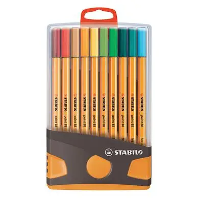 Feutre point 88 Boîte Colorparade 20 couleurs - STABILO Achat Immédiat