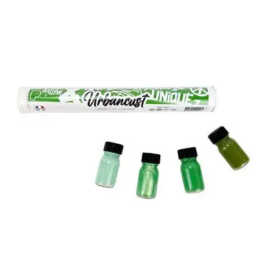Peinture Custom Cuir Kit 4 Flacons 10 ml Tons Verts - Urbancust Affaire À Saisir