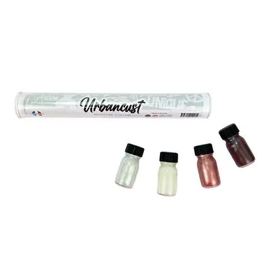 Promotion Peinture Custom Cuir Kit 4 Flacons 10 ml Effets - Urbancust