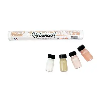 Offre Spéciale Peinture Custom Cuir Kit 4 Flacons 10 ml Tons Peau - Urbancust