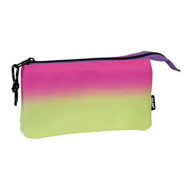 Usine Directe Trousse 5 compartiments Sunset Jaune/Rose - MILAN