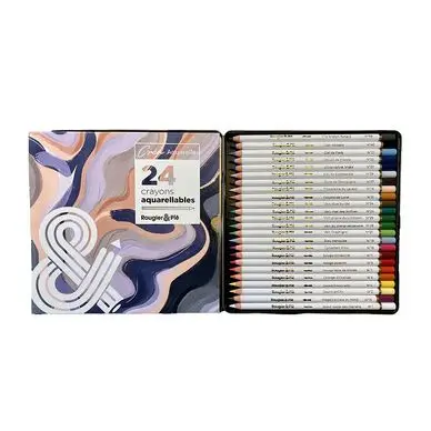 Crayons de couleur Aquarellables Créa Aquarelle Boîte de 24 - Rougier&Plé Bon Marché