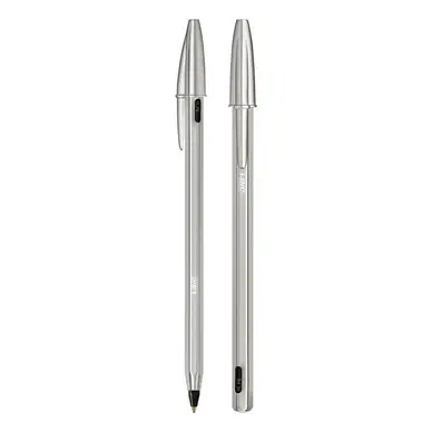 Stylo à bille Cristal Rechargeable Medium Kit Noir Super Prix