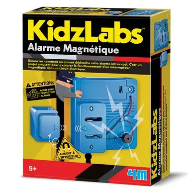 KidzLabs Alarme magnétique - 4M Commander Maintenant