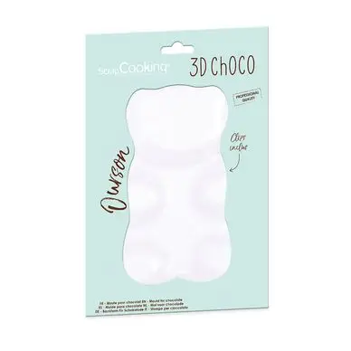 Produit De Marque Moule 3D pour Chocolat Ourson - ScrapCooking
