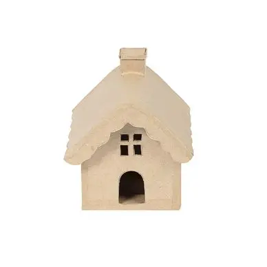 Haute Qualité Maison basse 12 x 10.5 x 11 cm - Décopatch