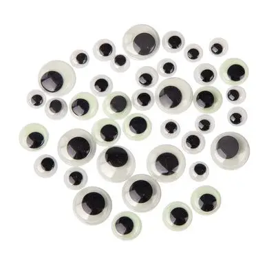 Jusqu'à Épuisement Des Stocks Yeux avec pupille mobile Glow in the dark 40 pcs assorties - Rayher